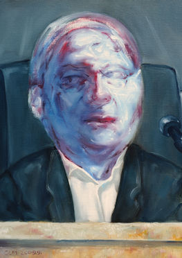 Rostrum 2009 No.6, oil on canvas