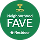 2024 Neighborhood favorite award badge