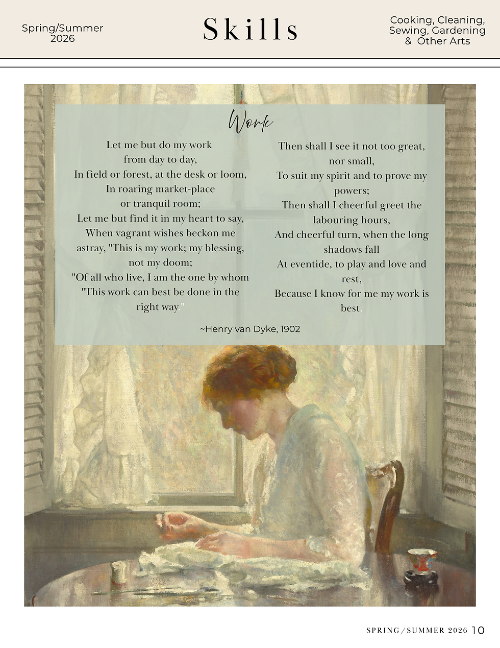 Thumbnail: Homemaker's Journal PRINT Spring/Summer 2026