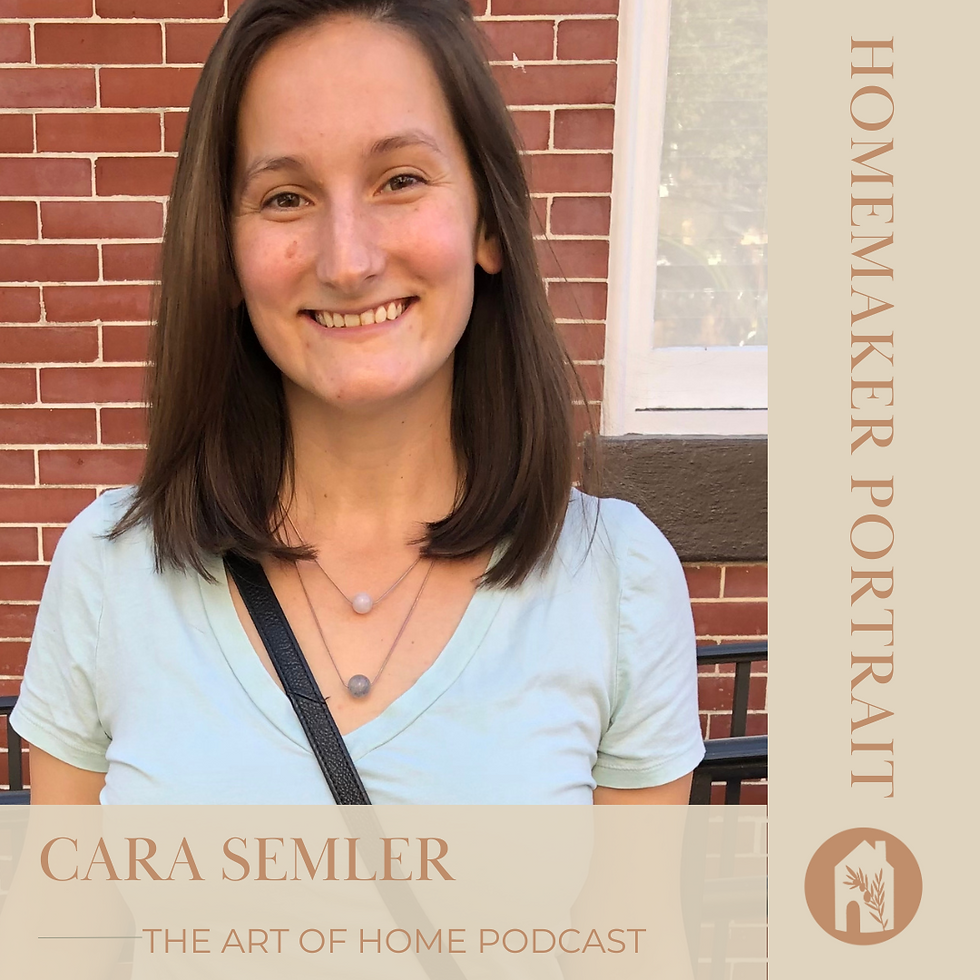 Homemaker Portrait | Cara Semler