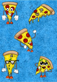 pizza's