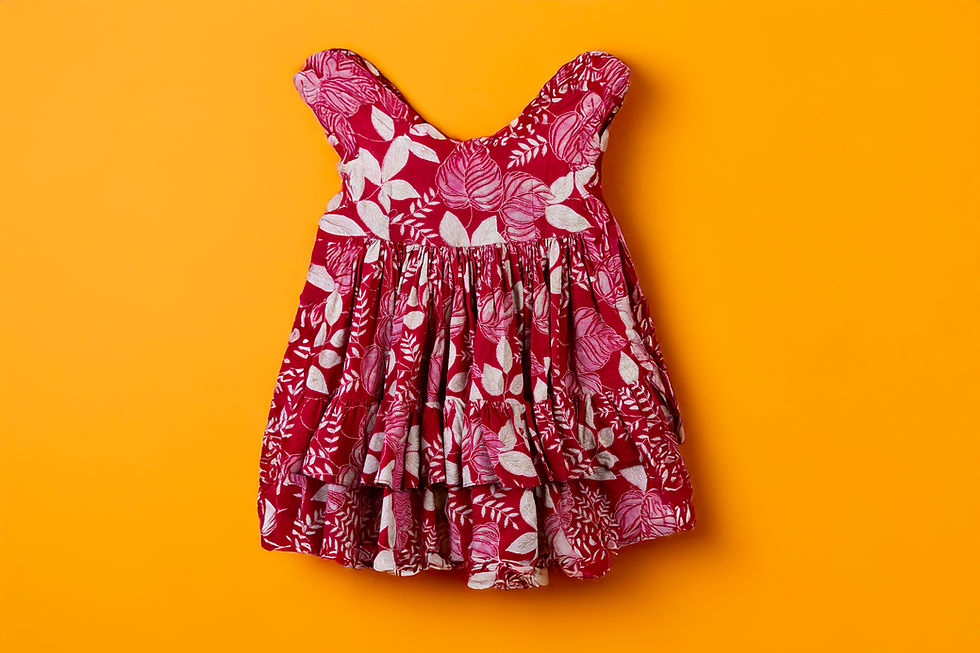 SUMMER BLOOM GIRLS FROCK