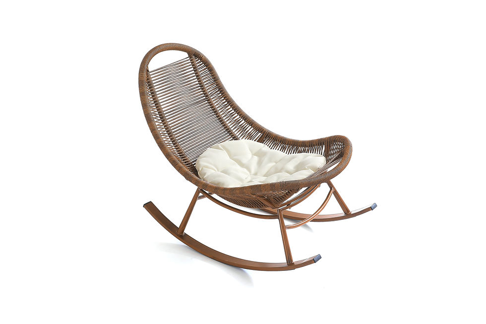 Thumbnail: Breathable Relaxation Rocking Chair