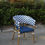 Thumbnail: Chevron Aluminum PE Cane Chair