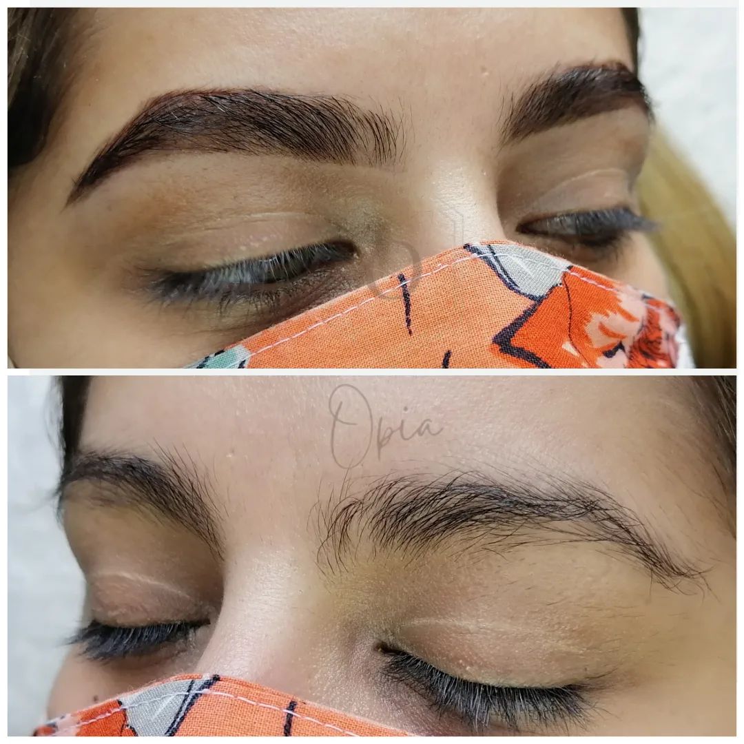 diseño, perfilado y tinte de cejas