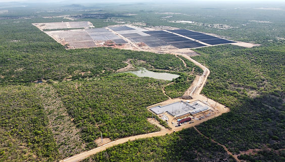 time lapse da construcao da usina fotovoltaica ufv serrita com acompanhamento da obra de energia solar