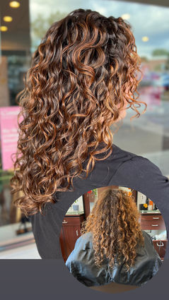 Long Curly Haircut, Buffalo NY