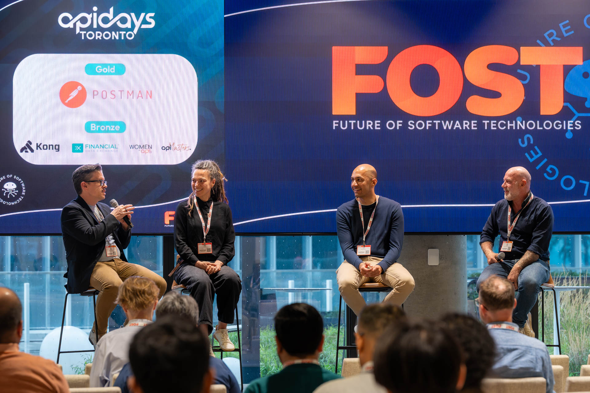 Panel discussion at apidays Toronto FOST event