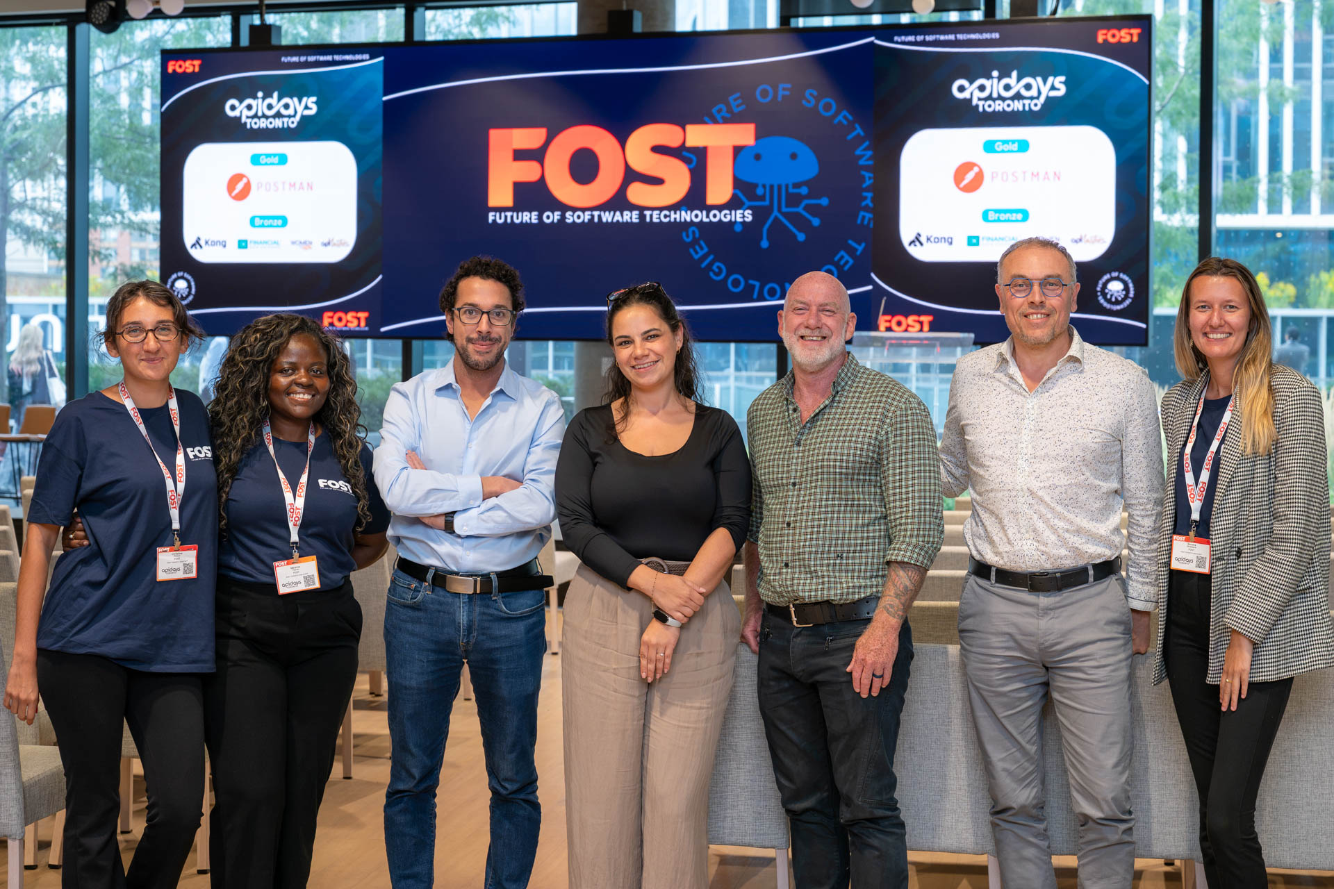 Speakers and team at the FOST event in London