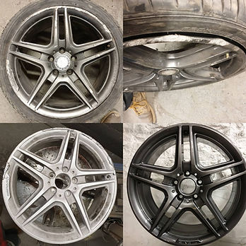 Wheel repairs, welding, straightening