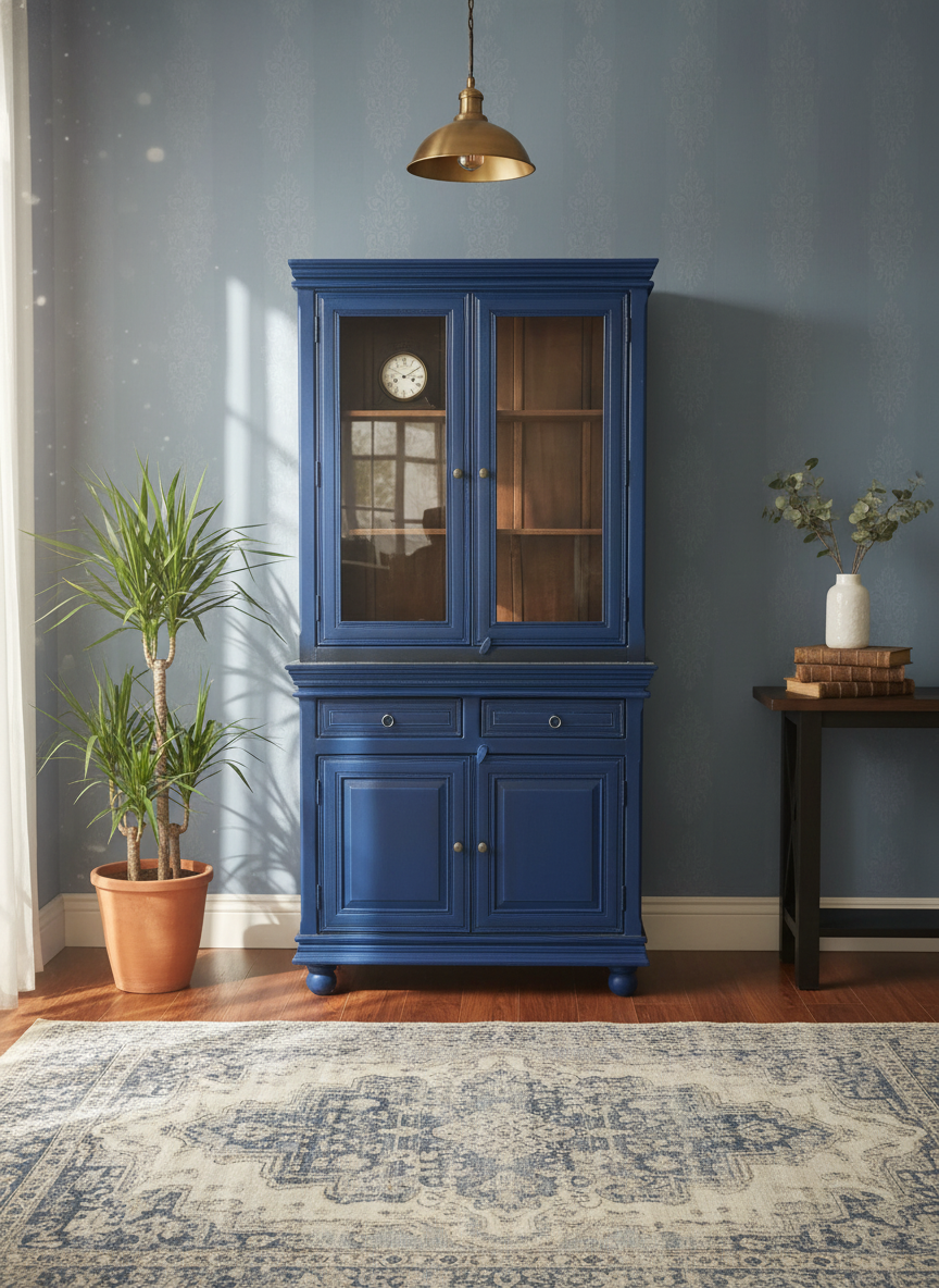 Azul Display Cabinet