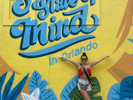 Our beautiful UK  reigning Queen  Elisha Nicole Turner, as she's enjoy the Sunny State Side Orlando.