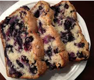 “Paleo Running Momma’s” Banana Blueberry Breakfast Bread (Paleo, Nut, Dairy, Grain, and Oil Free)