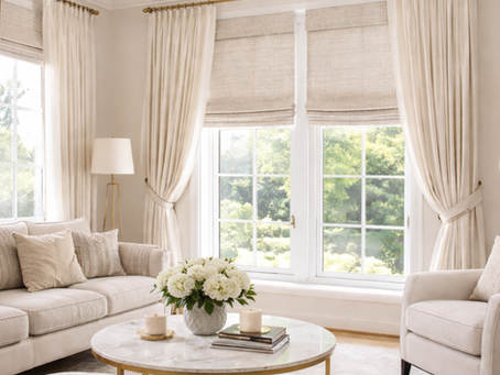 How to Layer Window Treatments for a High-End Designer Look