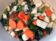 Chicken with Chunky Vegetables