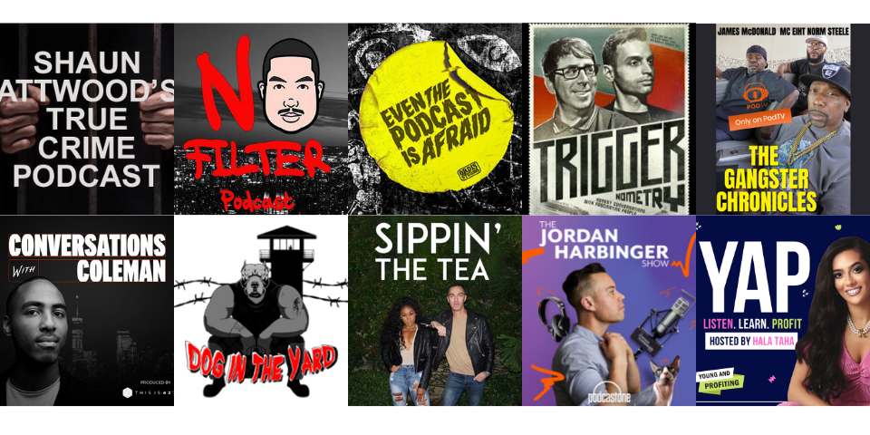 Watch the Podcasts you love to listen to