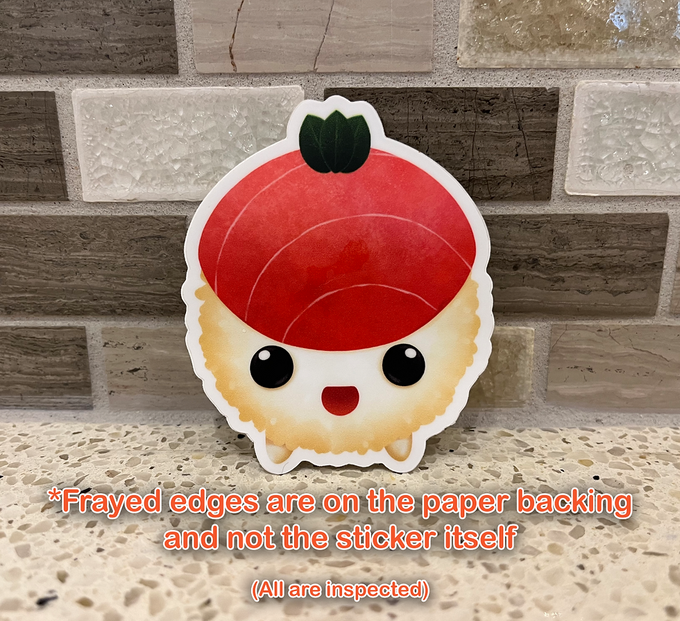 Thumbnail: Tuna Temari | Waterpoof Vinyl Sticker