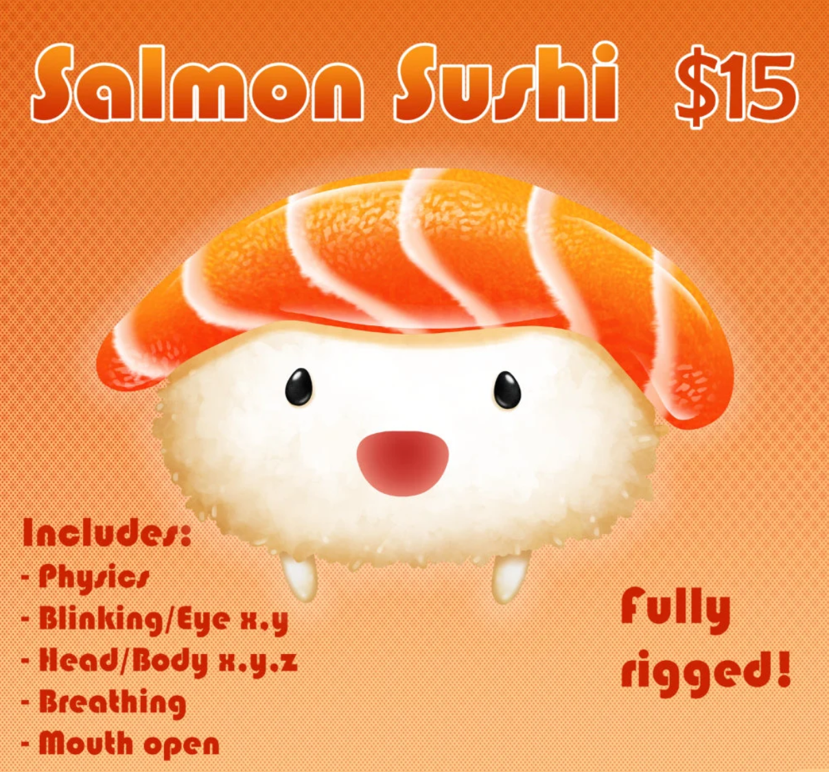Salmon Sushi Vtube