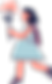 Girl with Flower
