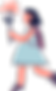 Girl with Flower