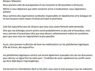 Grève chez Leroy Merlin : Rencontre le 30 novembre à 10h !