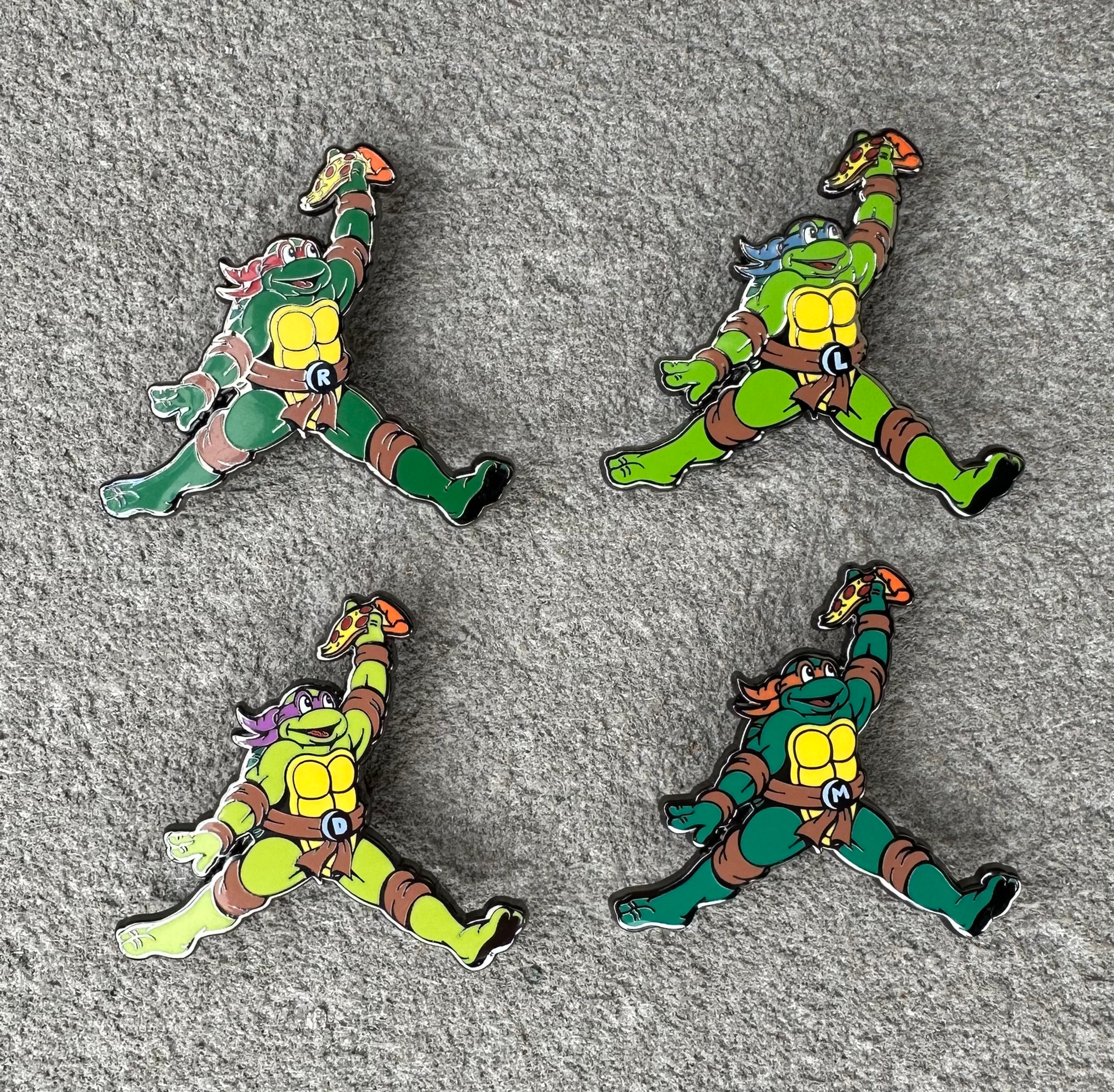 TMNT Jumpman v2 Pin