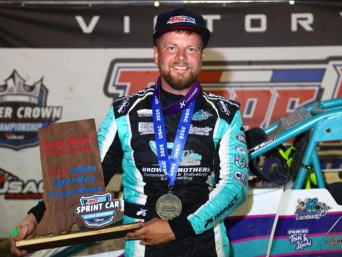 ISW: Stockon Gets First USAC Sprints Win in Five Years at Terre Haute