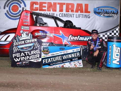 Danner Wins First USAC Silver Crown Race at Salt City 100