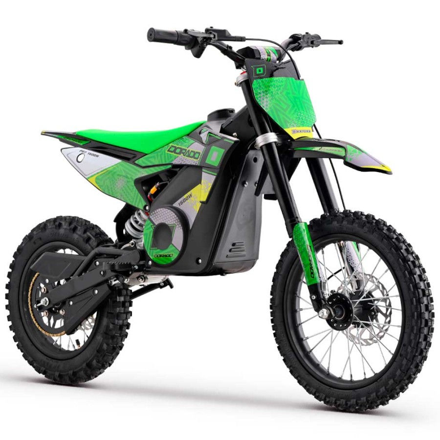 Miniatura: Pit Bike Eléctrica 1600W DORADO PD7 14/12"