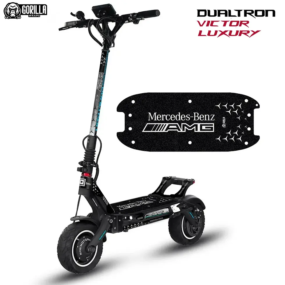Vinilo con base antideslizante para Dualtron Victor Luxury – Mercedes AMG [Gorilla]