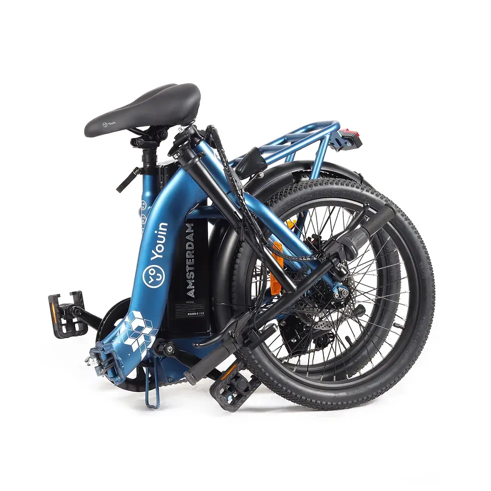 Miniatura: Bicicleta eléctrica plegable Youin Amsterdam