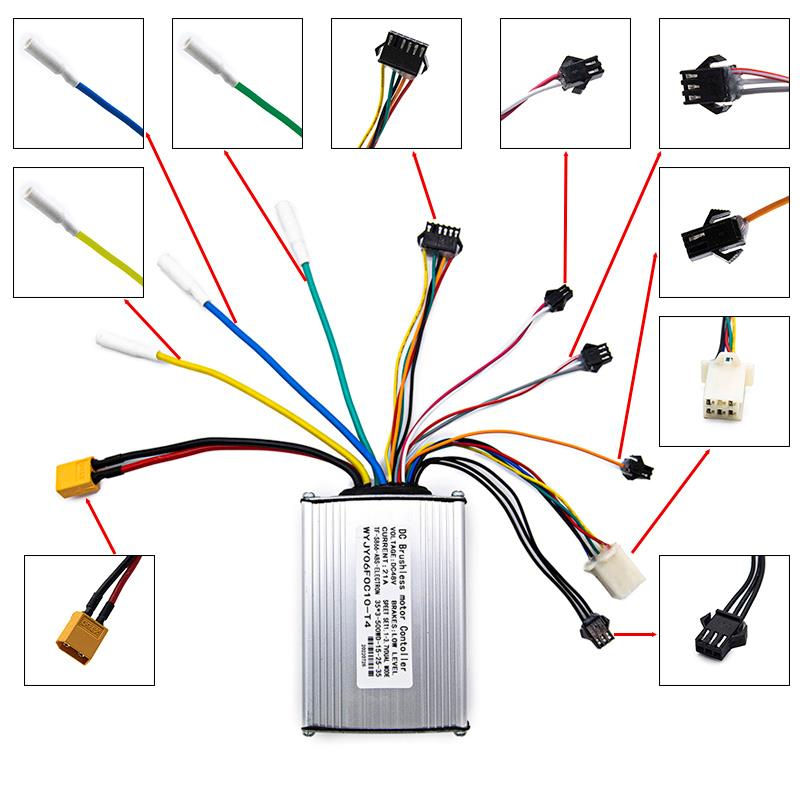 Miniatura: Controladora 48v 21A 500W LCD S866 Smartgyro Rockway/Speedway - Deslimitada