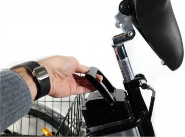 Miniatura: Triciclo Eléctrico Swing ELITE Plus Negro Ciclotek