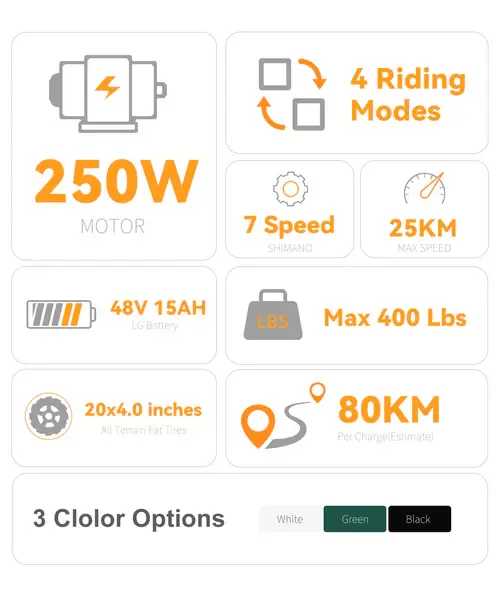 Miniatura: Bicicleta eléctrica VICTRIP T5 Plegable