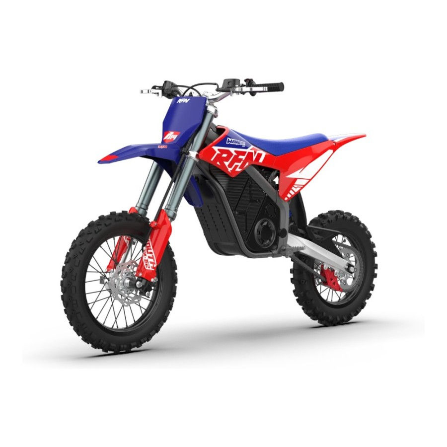 Pit bike eléctrica RFN WARRIOR SX-E15 8000W 74V 40AH 19/16"