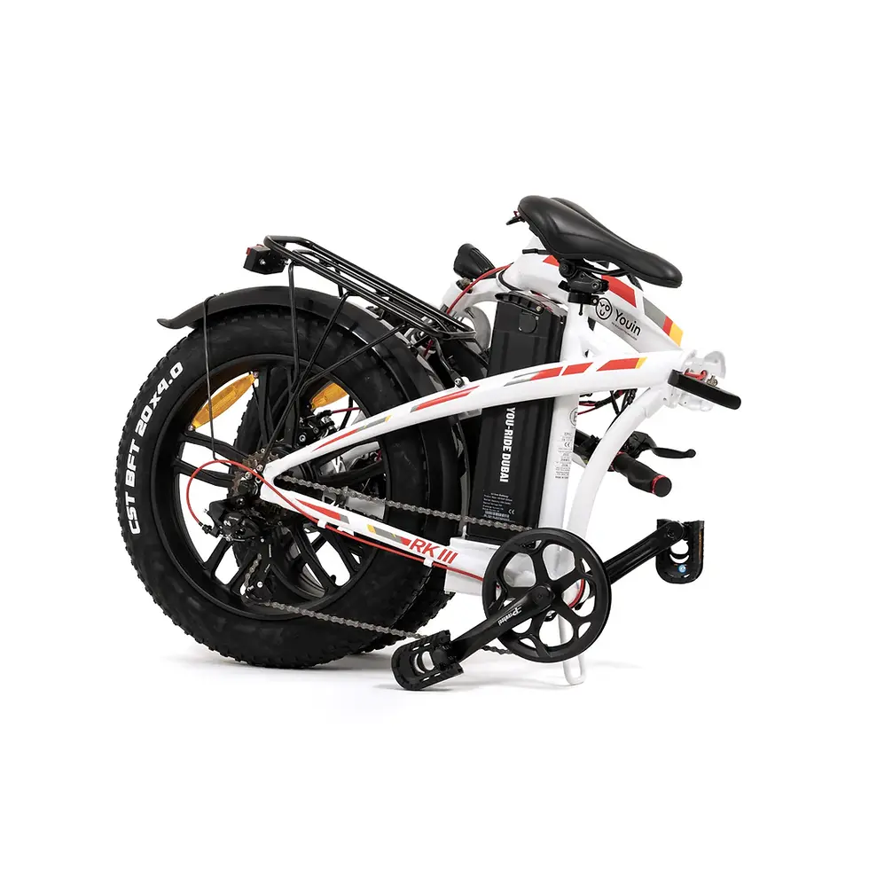 Miniatura: Bicicleta eléctrica Youin Dubai Color Blanco