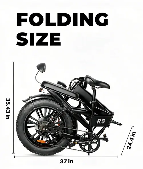Miniatura: Bicicleta eléctrica VICTRIP R5 Plegable