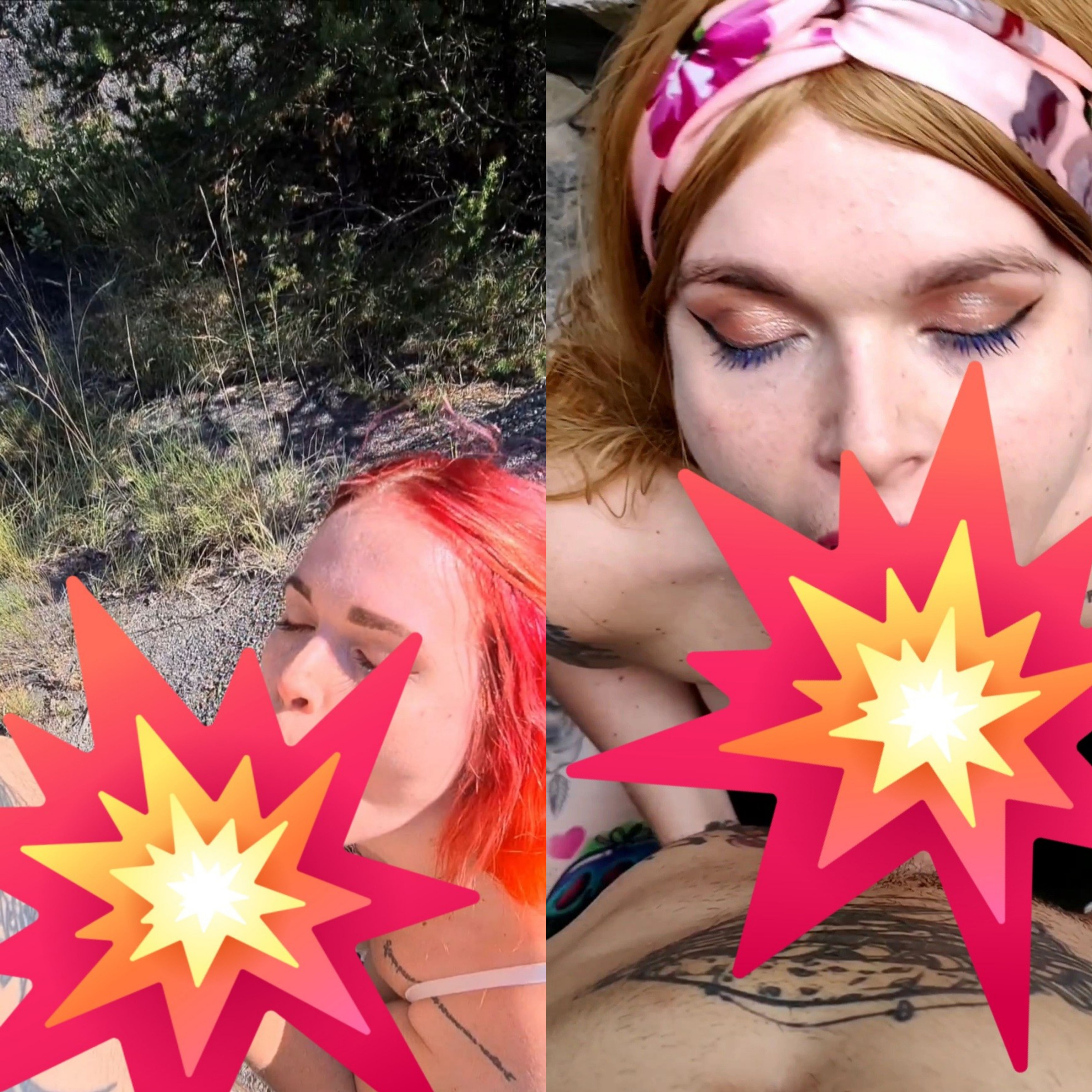 Mes deux premiers instants en plein air