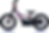 Pink and black Revvi Electric kids bikes for racing.