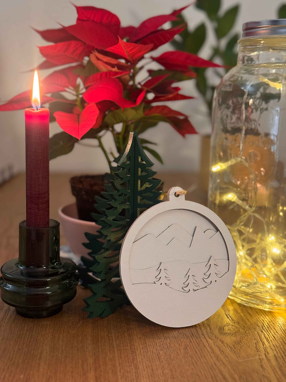 Miniature : Boules de Noël en papier