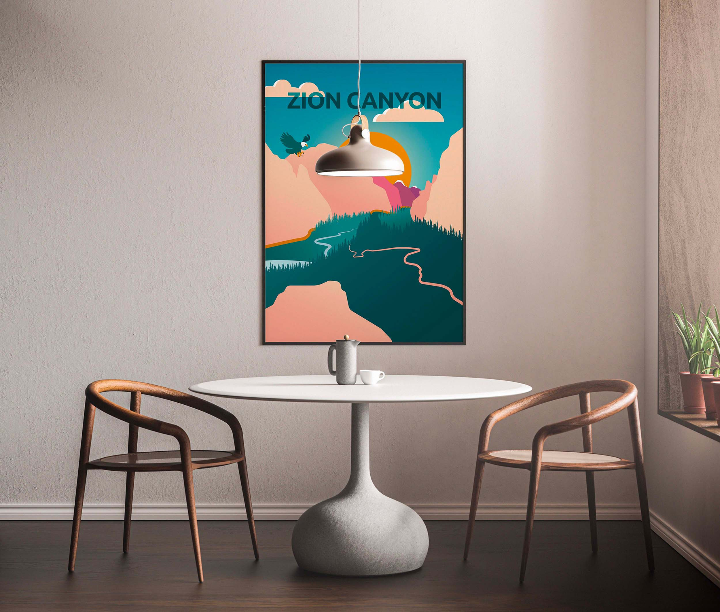 Poster - Zion Canyon