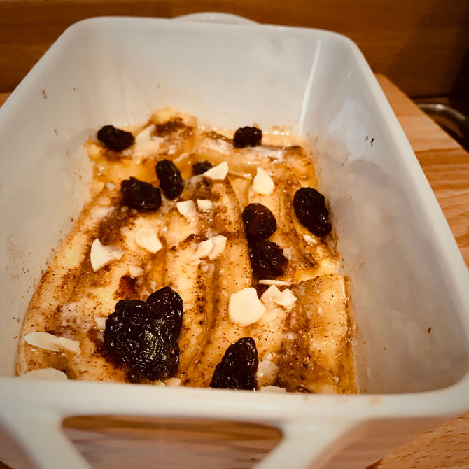 Baked Bananas