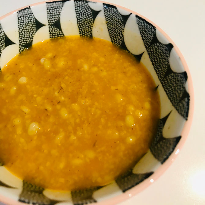 Butternut squash and Barley Soup