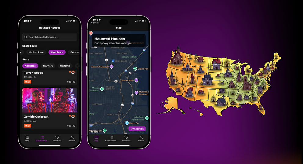 Your Favorite Scary Haunts App