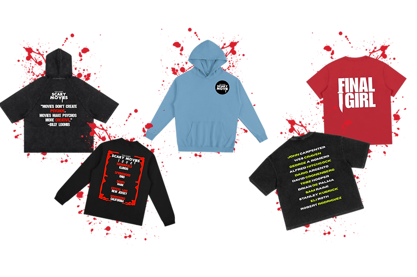 Your Favorite Scary Movie Merch