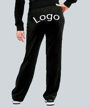 Thumbnail: Smooth Velour Straight Pant