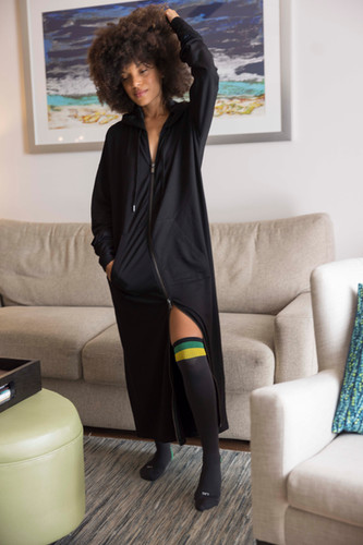 Lat/Long Hoodie – Stylish Travel Hoodie | LAS Travel & Loungewear