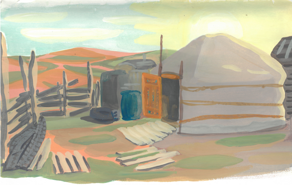 Mongolie en avril