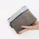 Miniatura: Estuche 2 crem. (pana gris)
