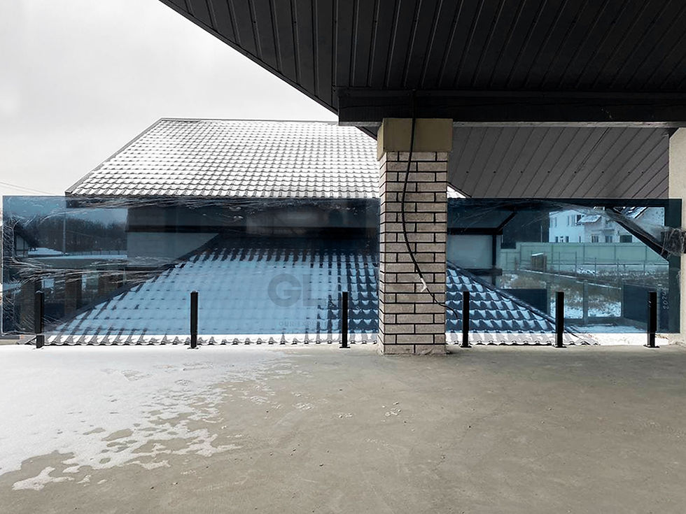 Безрамне огородження